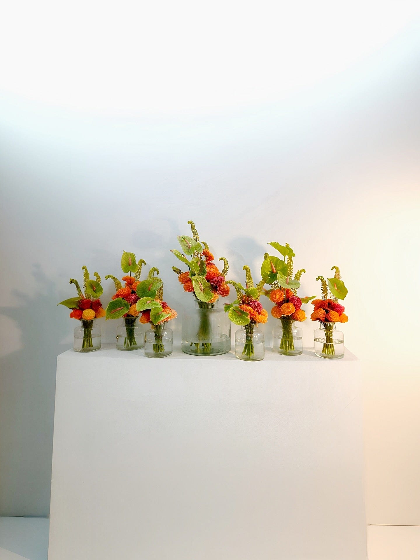 Options to customize your arrangements and preferences.