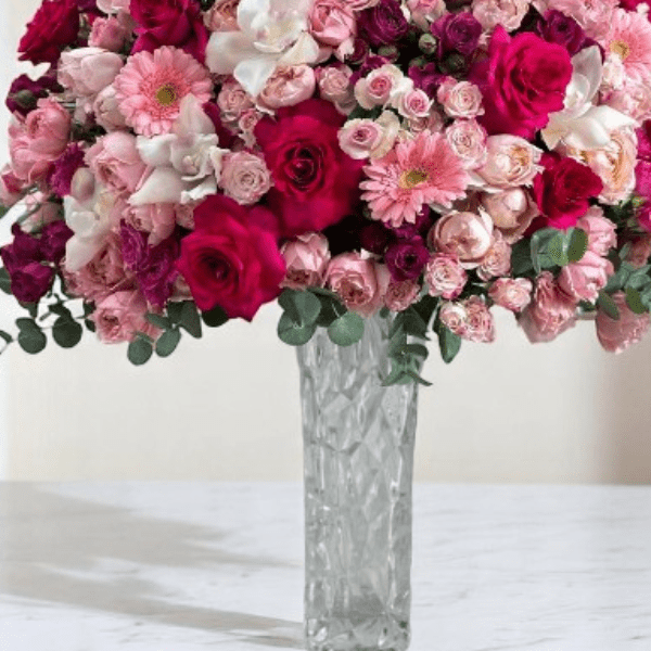 JENEEN FLOWERS flowers FUCHSIA ROSES - Modern Elegance