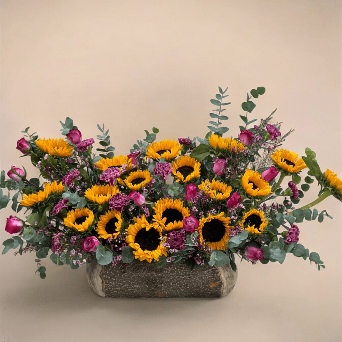 JENEEN FLOWERS flowers PURPLE SUNFLOWERS