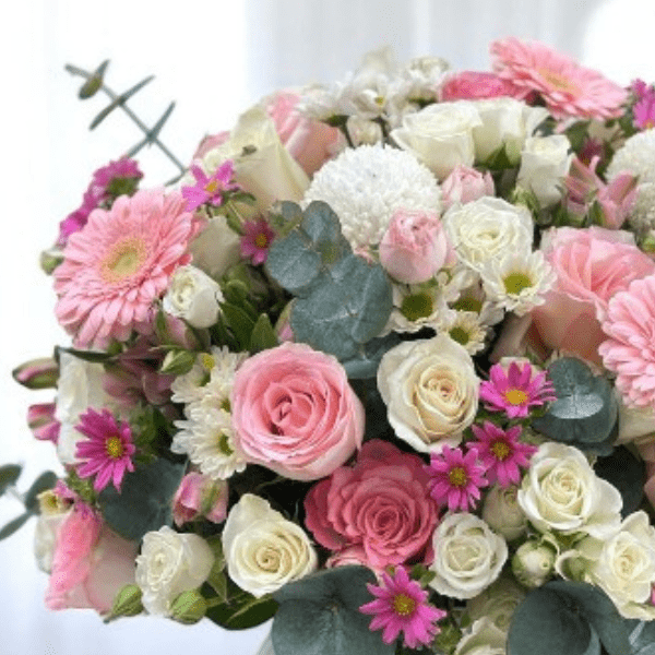 JENEEN FLOWERS FLOWERS VASE pink fish bowl