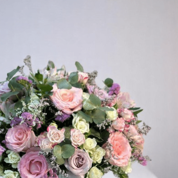 JENEEN FLOWERS FLOWERS VASE pinkish  ceramic vase