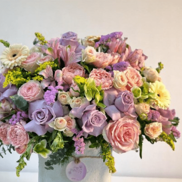 JENEEN FLOWERS FLOWERS VASE Purple vasearrangements