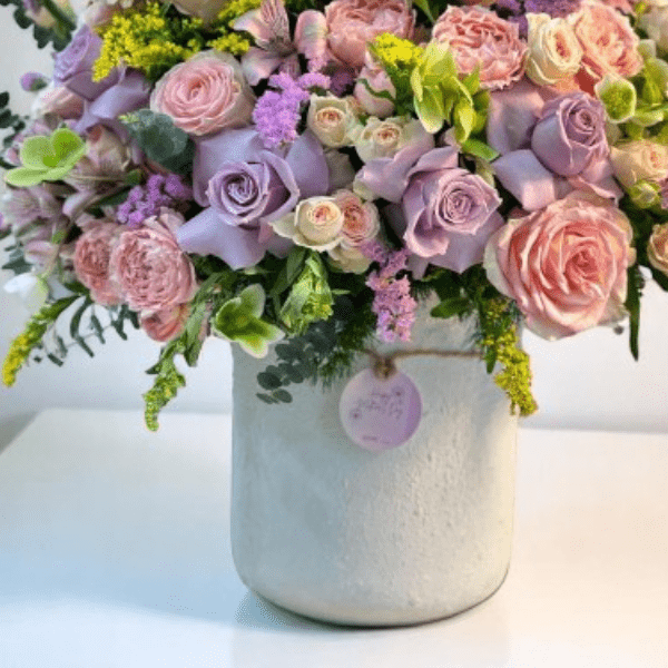 JENEEN FLOWERS FLOWERS VASE Purple vasearrangements