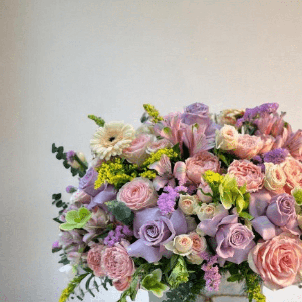 JENEEN FLOWERS FLOWERS VASE Purple vasearrangements