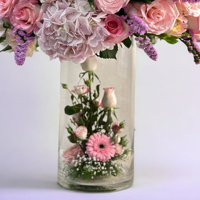 JENEEN FLOWERS FLOWERS VASE ROUND HAYEDR FLOWERS