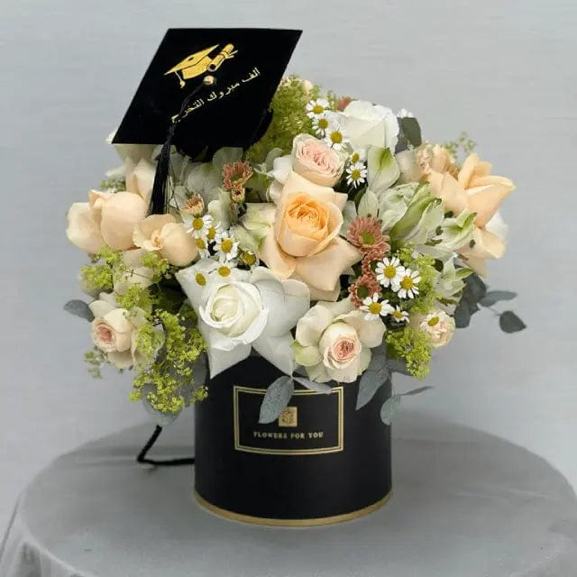JENEEN FLOWERS flowers Ville Box graduated peachy