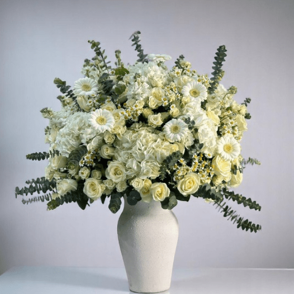 JENEEN FLOWERS flowers WHITE HYDRANGEA