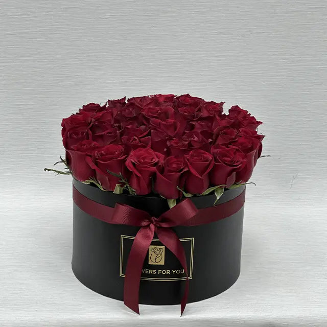 JENEEN FLOWERS 35 Janet dark red